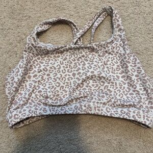 Fleo Leopard Print Sports Bra